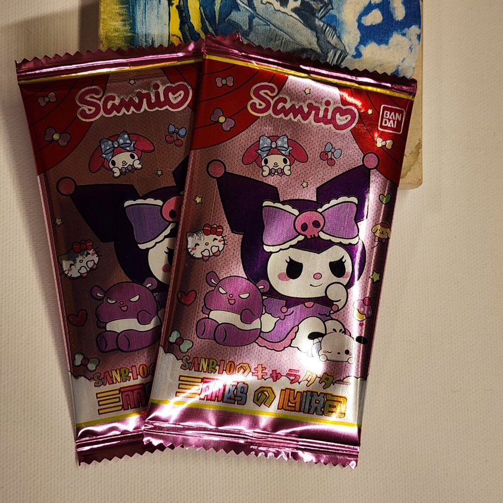 SEALED Bandai Sanrio Hello Kitty & Friends Collectible Booster Packs - 2 packs